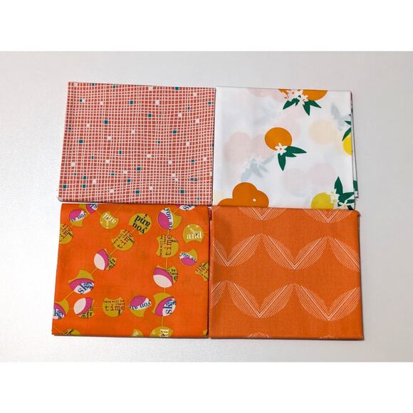 Tangerine Summer Edition Color Master Fat Quarter Bundle by Art Gallery Fabrics - Picture 4 of 6